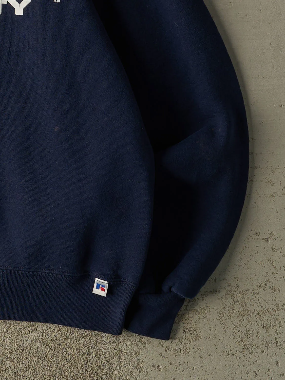 Vintage 90s Navy Blue Gonzaga University Bulldogs Russell Athletic Crewneck (M/L) sold by Rebalance Vintage product image thumbnail 4