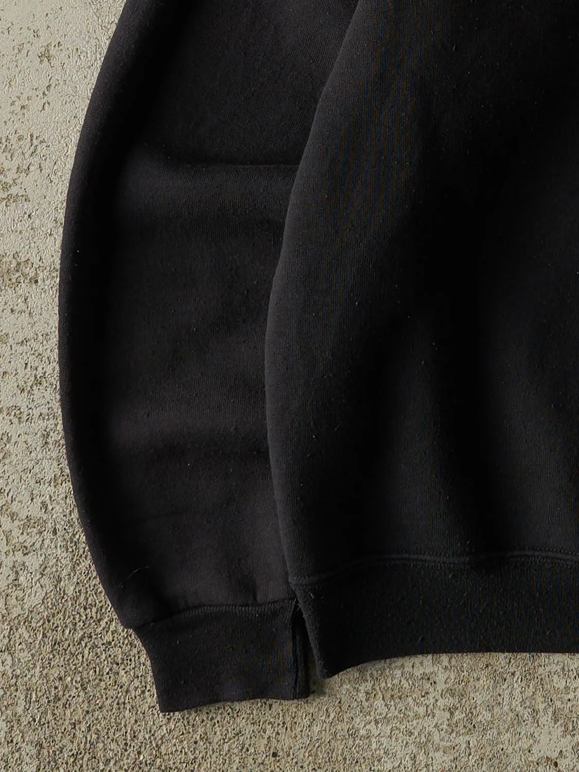 Vintage Y2K Black Russell Athletic Blank Crewneck (S/M) sold by Rebalance Vintage product image thumbnail 3