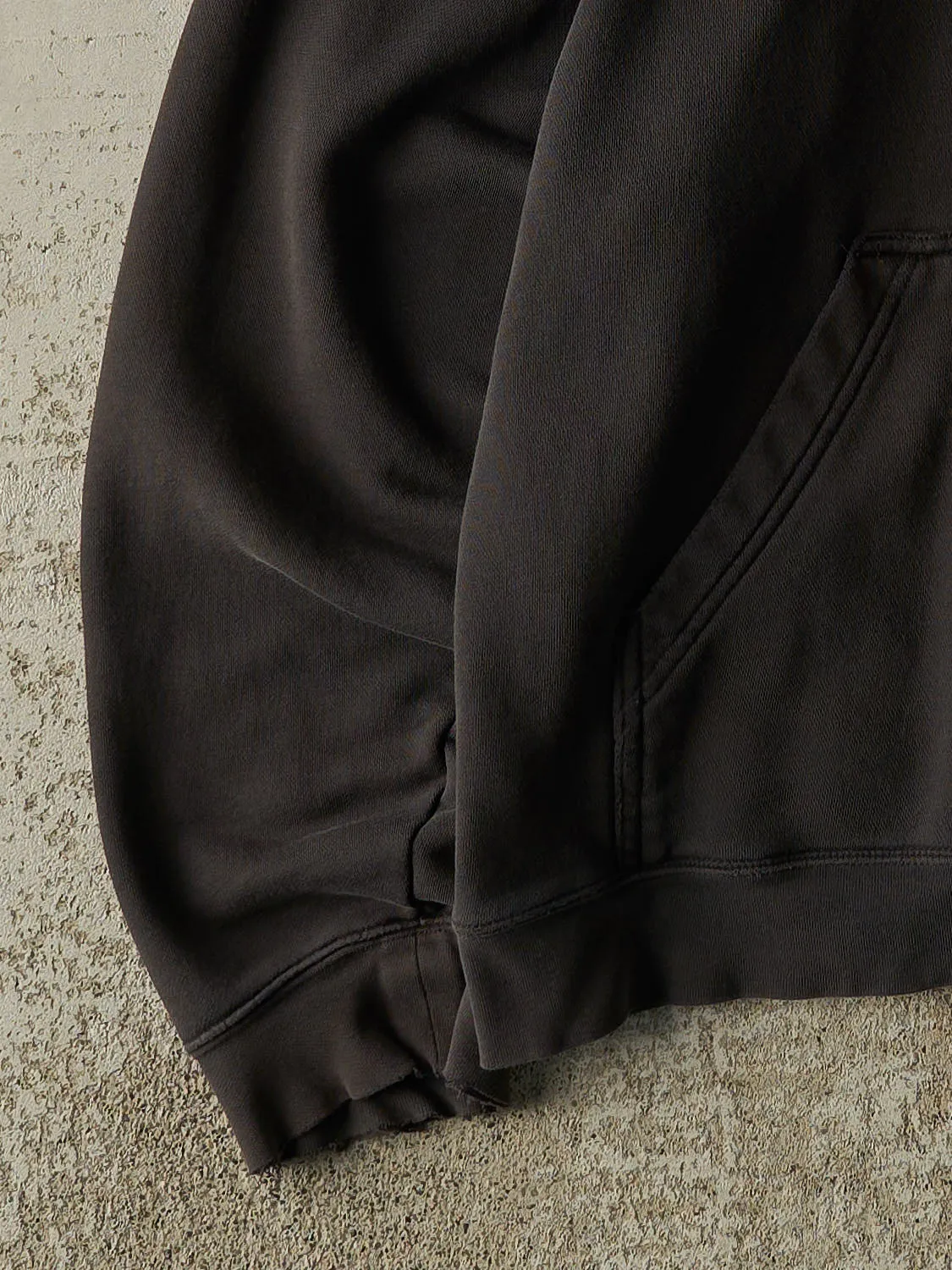 Vintage 90s Sun Faded Black Wright Football Adidas Embroidered Hoodie (XXL/XXXL) sold by Rebalance Vintage product image thumbnail 3