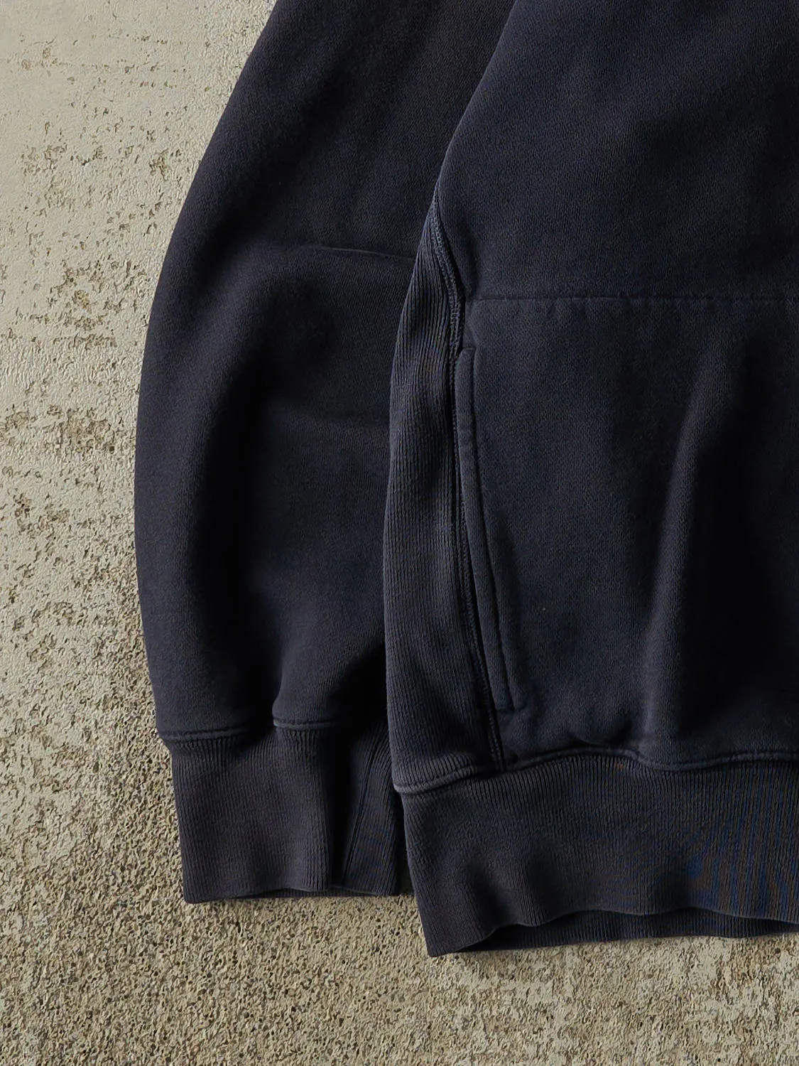 Vintage Y2K Navy Blue Nautica Competition Embroidered Quarter Zip Boxy Sweater (L/XL) sold by Rebalance Vintage product image thumbnail 3