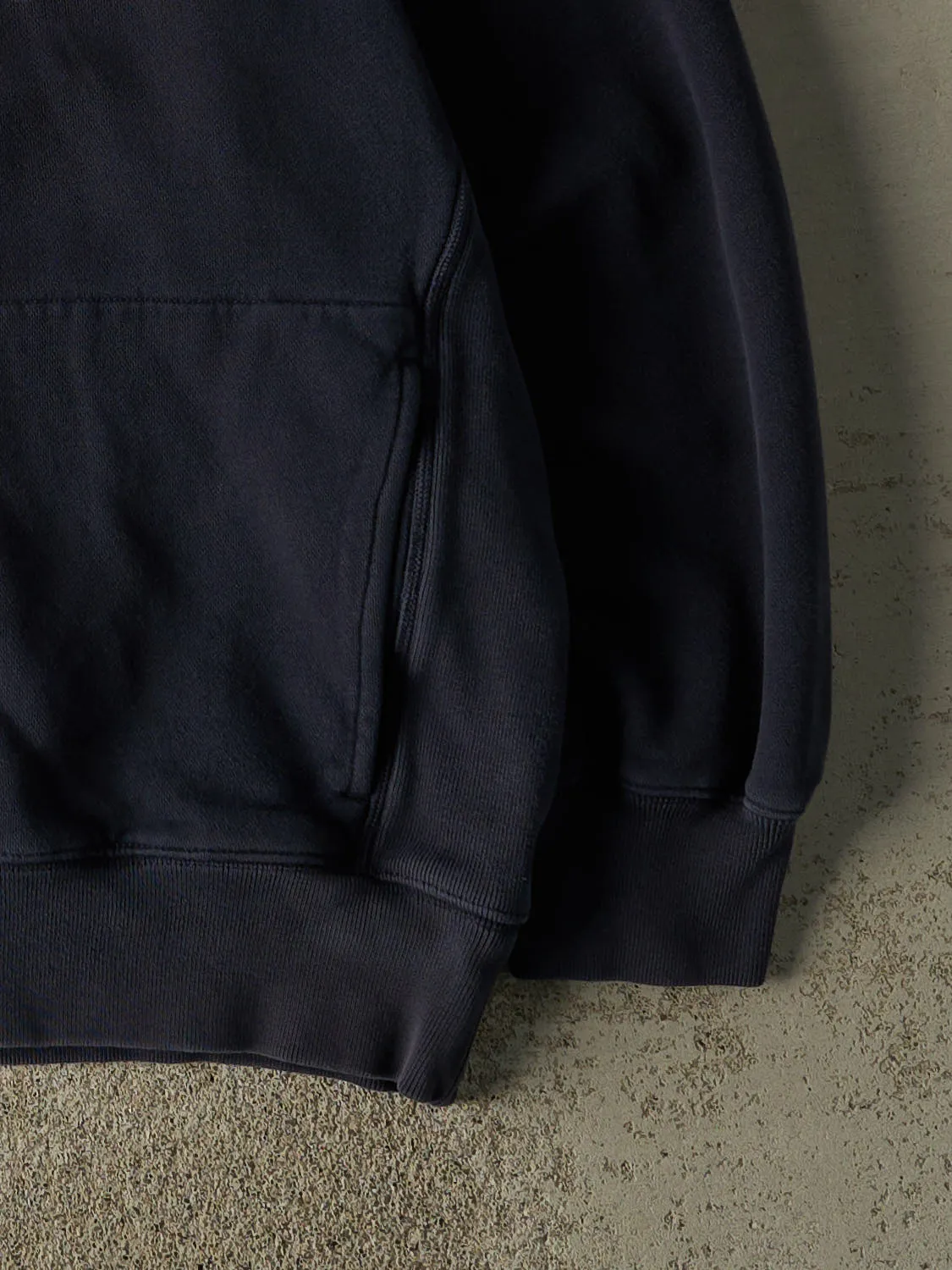 Vintage Y2K Navy Blue Nautica Competition Embroidered Quarter Zip Boxy Sweater (L/XL) sold by Rebalance Vintage product image thumbnail 4