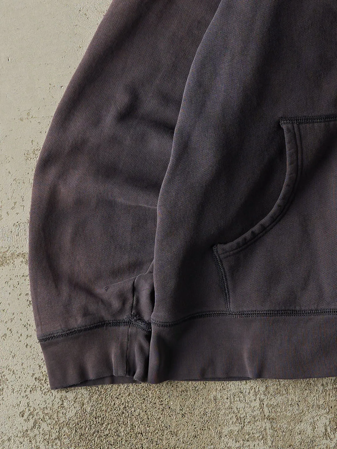 Vintage 90s Sun Faded Navy Old Navy Embroidered Zip Up Hoodie (L/XL) sold by Rebalance Vintage product image thumbnail 3