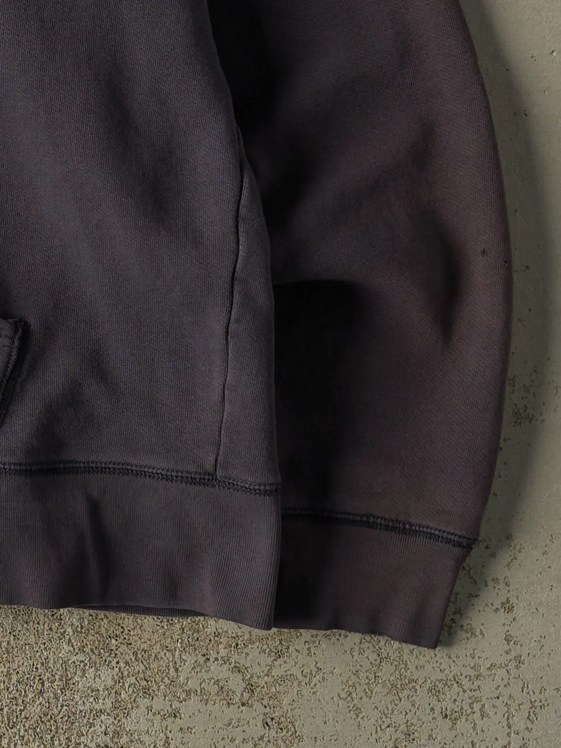 Vintage 90s Sun Faded Navy Old Navy Embroidered Zip Up Hoodie (L/XL) sold by Rebalance Vintage product image thumbnail 4