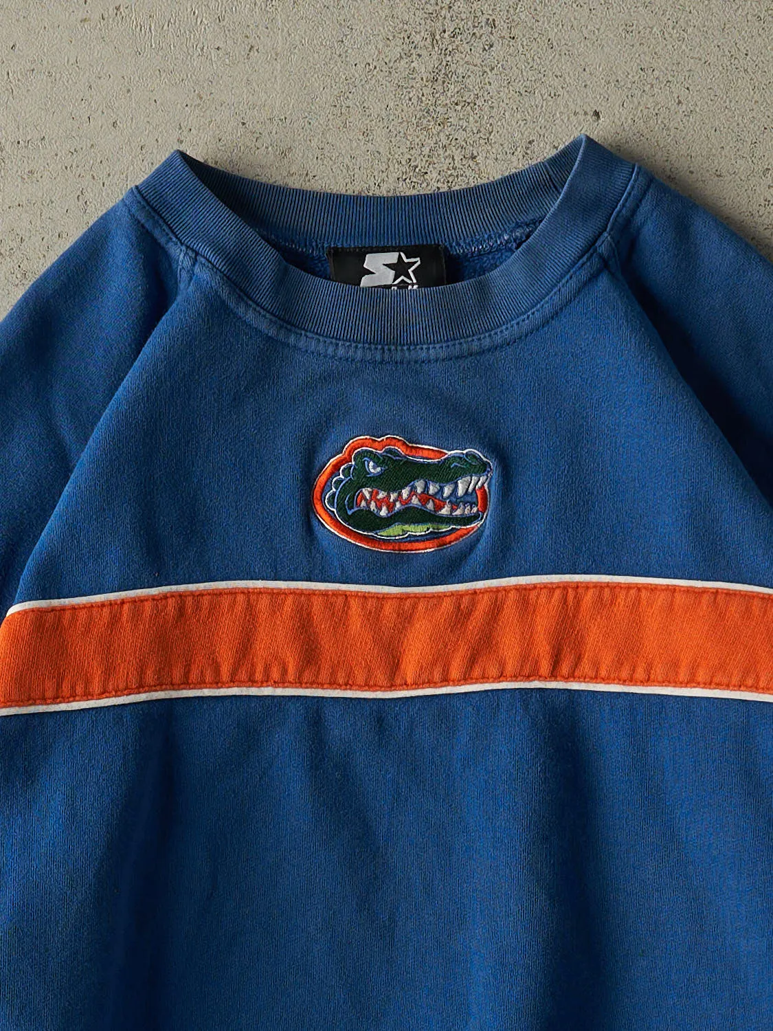 Vintage 90s Blue University of Florida Gators Embroidered Boxy Crewneck (M) sold by Rebalance Vintage product image thumbnail 2