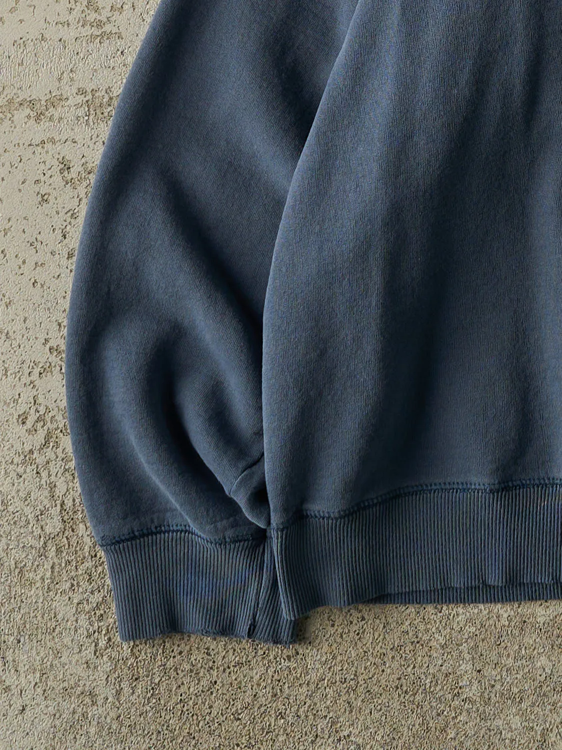 Vintage Y2K Slate Blue Blank Boxy Crewneck (XL/XXL) sold by Rebalance Vintage product image thumbnail 3