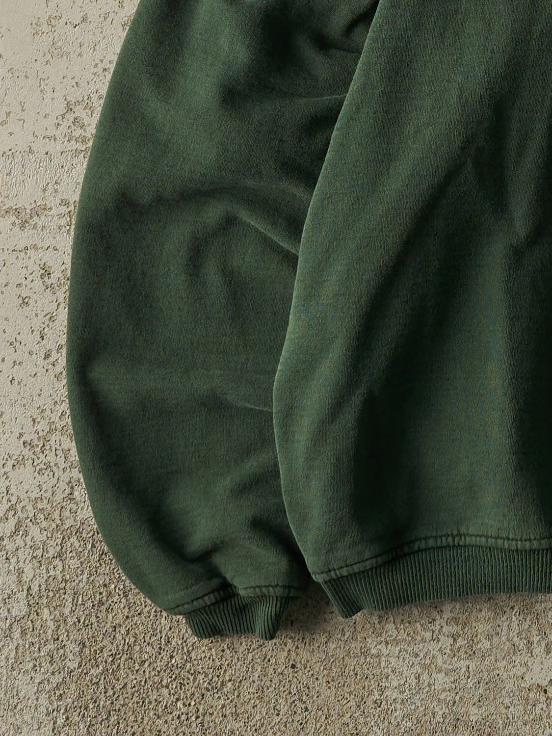 Vintage 90s Sun Faded Green University of Prince Edward Island Embroidered Crewneck (L/XL) sold by Rebalance Vintage product image thumbnail 3