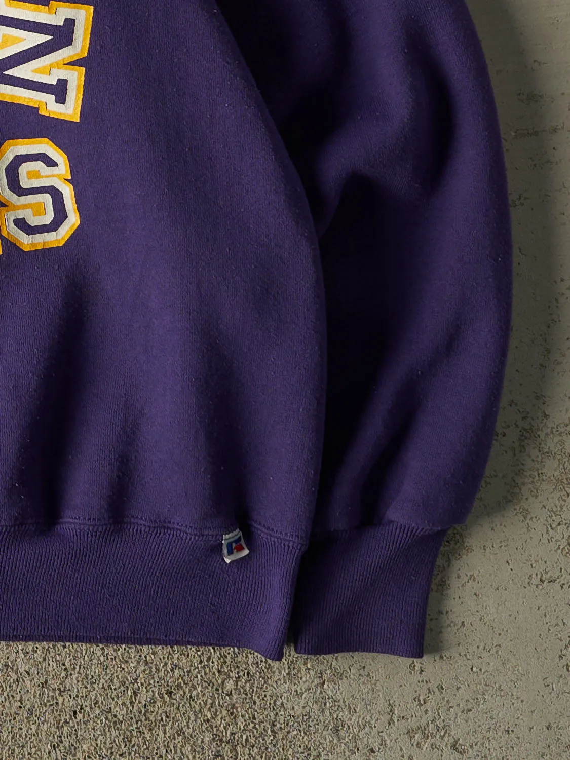 Vintage 90s Purple University of Washington Huskies Russell Athletic Crewneck (L) sold by Rebalance Vintage product image thumbnail 4