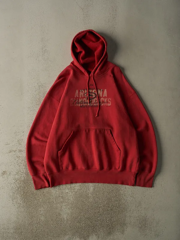 Vintage Y2K  Burgundy Arizona Diamondbacks Hoodie (XXL) sold by Rebalance Vintage