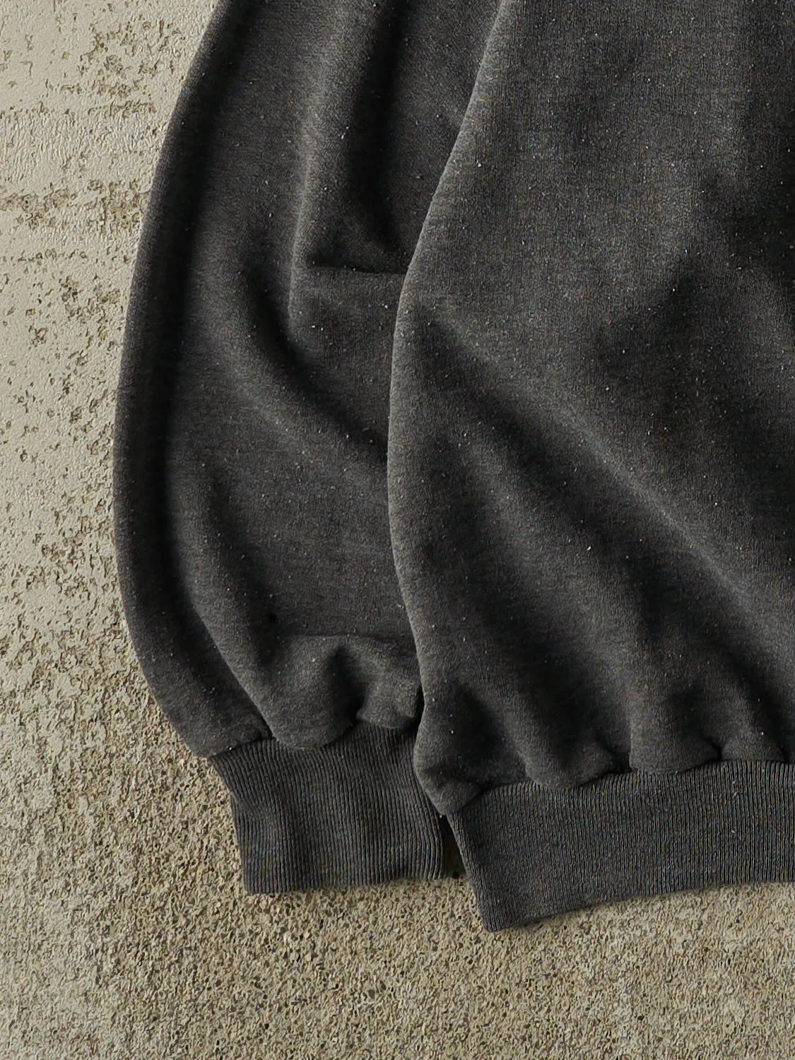Vintage 80s Charcoal Grey Blank Crewneck (XL/XXL) sold by Rebalance Vintage product image thumbnail 3