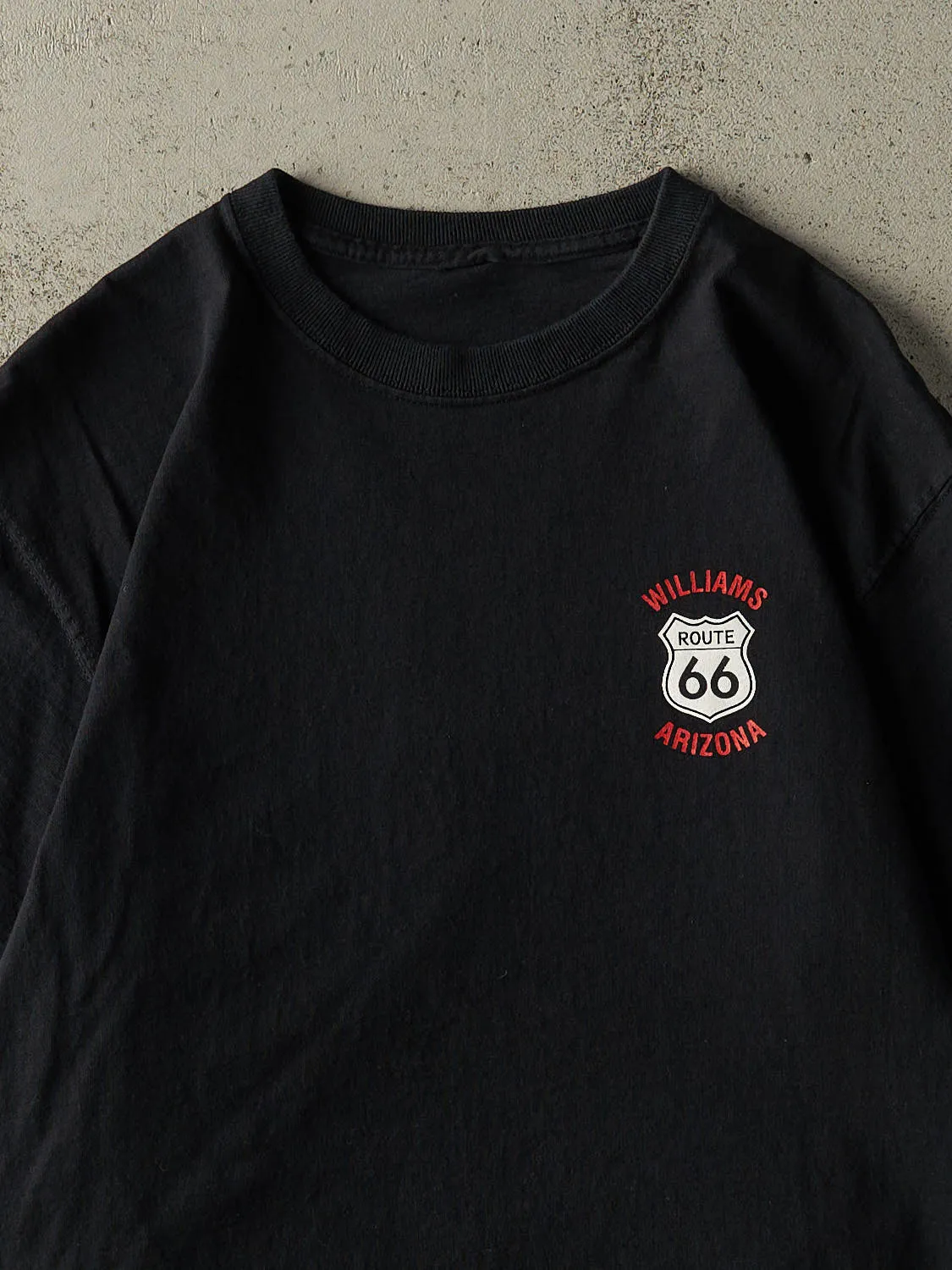 Vintage 04' Black Route 66 Cafe Tee (M/L) sold by Rebalance Vintage product image thumbnail 3