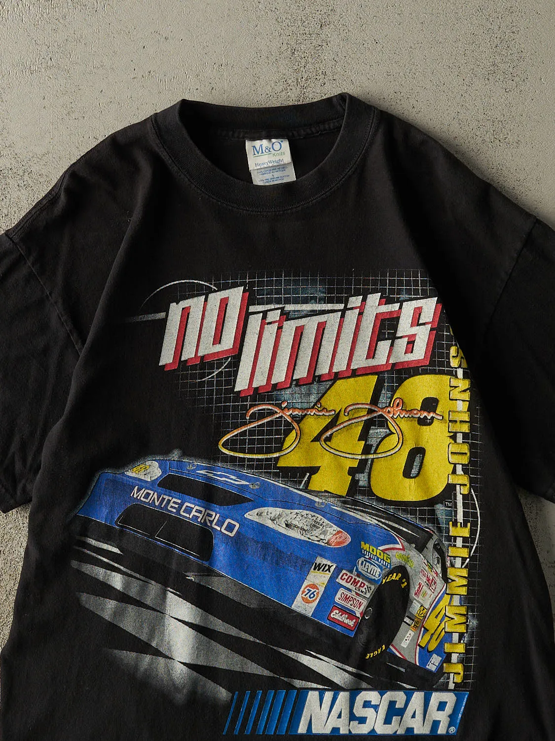 Vintage 03' Black Jimmie Johnson Nascar Racing Tee (M) sold by Rebalance Vintage product image thumbnail 3