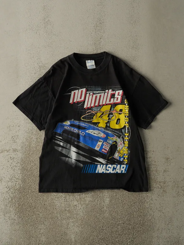Vintage 03' Black Jimmie Johnson Nascar Racing Tee (M) sold by Rebalance Vintage