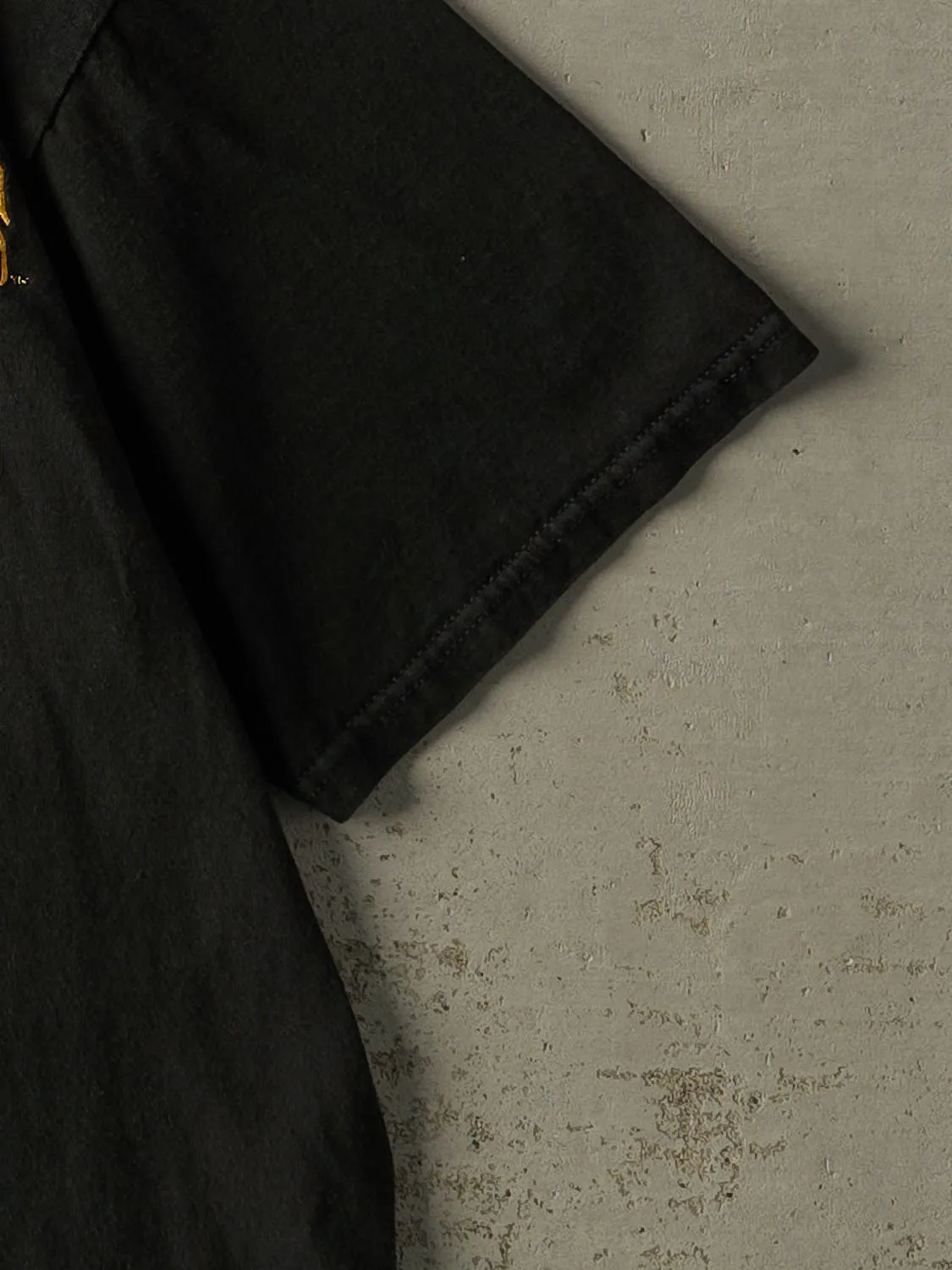 Vintage 90s Black Pittsburgh Steelers Embroidered Boxy Tee (L/XL) sold by Rebalance Vintage product image thumbnail 3