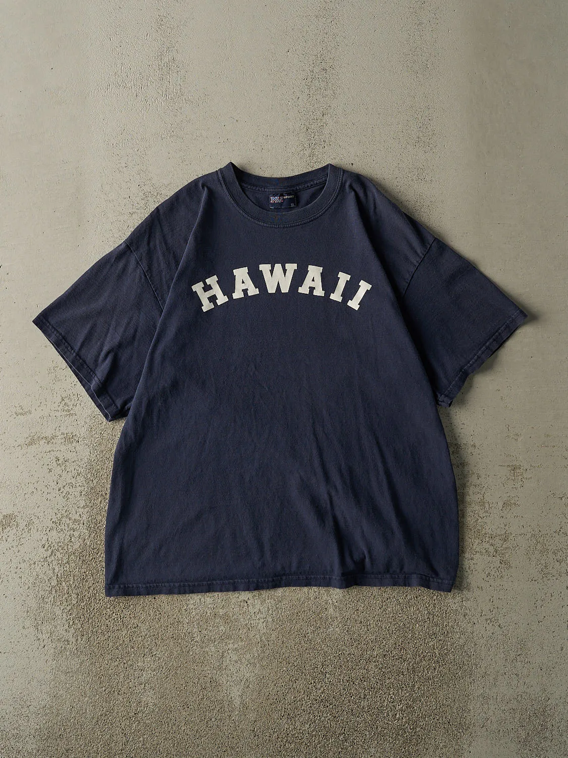 Vintage 90s Navy Blue Hawaii Tee (L/XL) sold by Rebalance Vintage