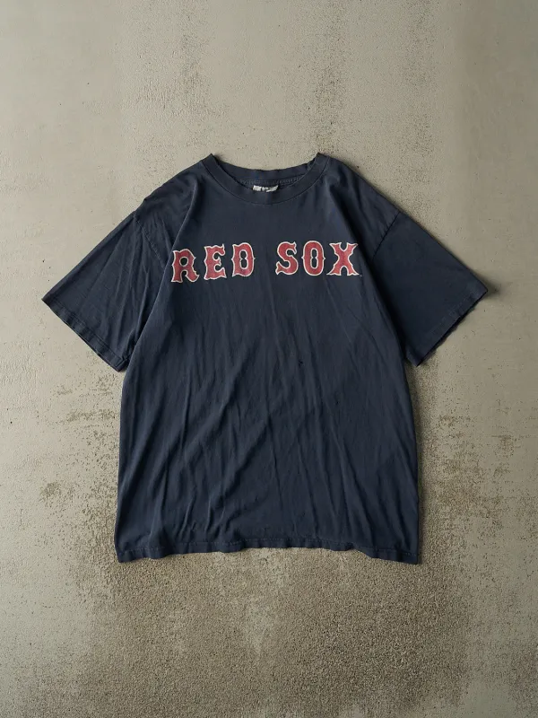 Vintage 00' Faded Navy Blue Boston Red Sox #5 Nomar Garciaparra Tee (L/XL) sold by Rebalance Vintage