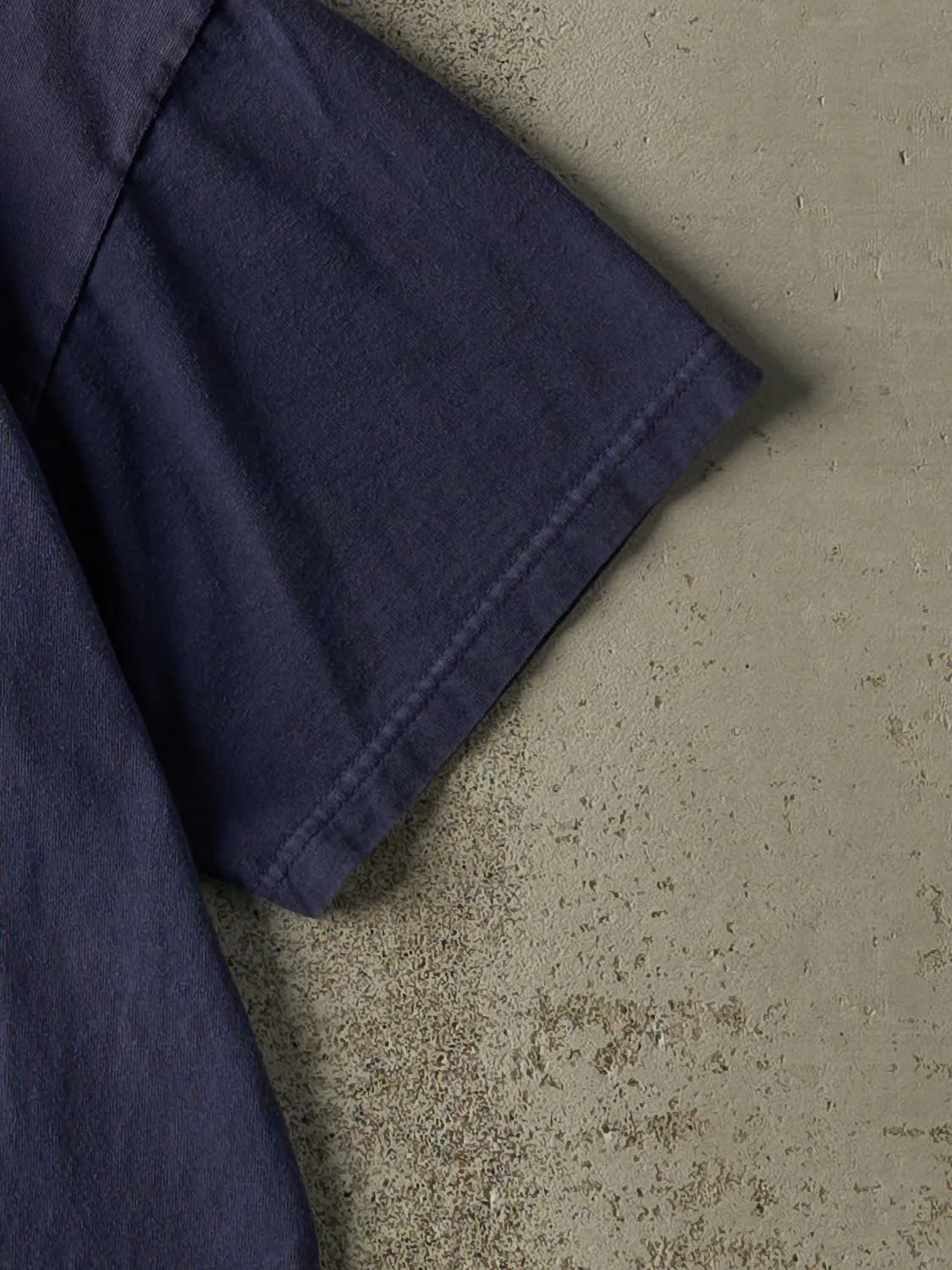 Vintage 90s Navy Blue Adidas Logo Tee (M/L) sold by Rebalance Vintage product image thumbnail 3