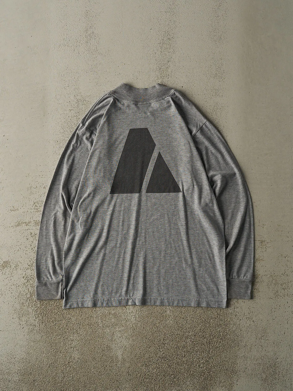 Vintage 90s Grey US Army Mock Neck Long Sleeve (L/XL) sold by Rebalance Vintage product image thumbnail 2