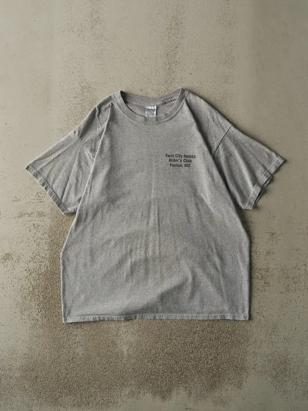 Vintage Y2K Grey Honda Racing Tee (XL) sold by Rebalance Vintage