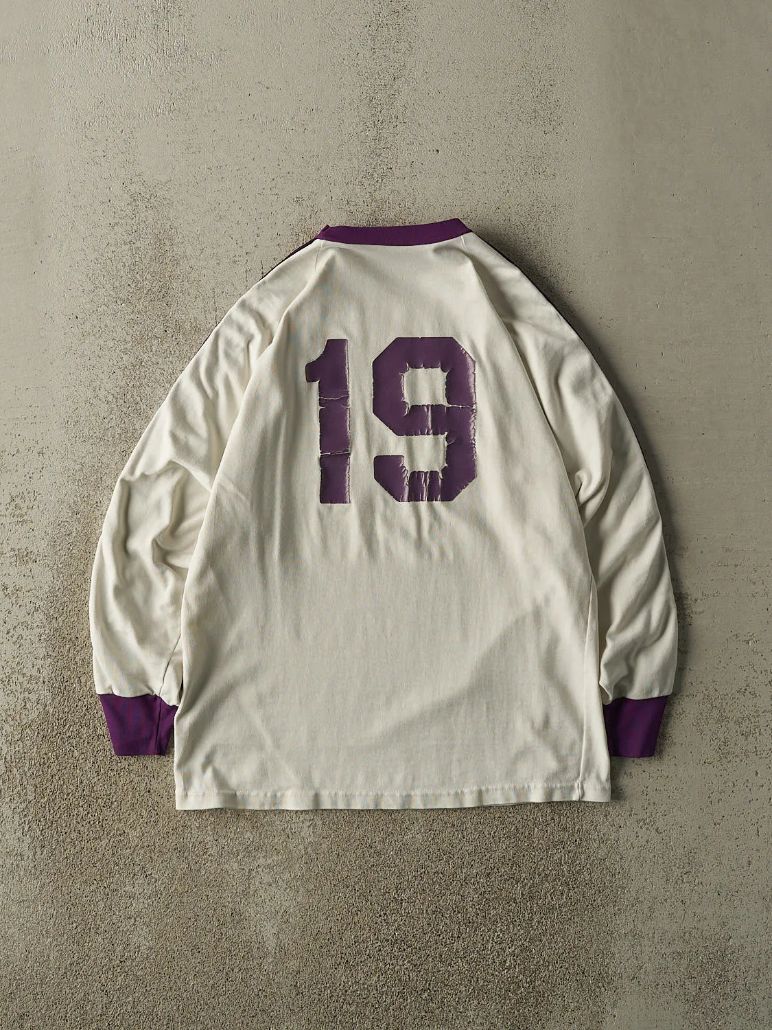 Vintage 90s White Wilfrid Laurier University Soccer Long Sleeve (M/L) sold by Rebalance Vintage product image thumbnail 2