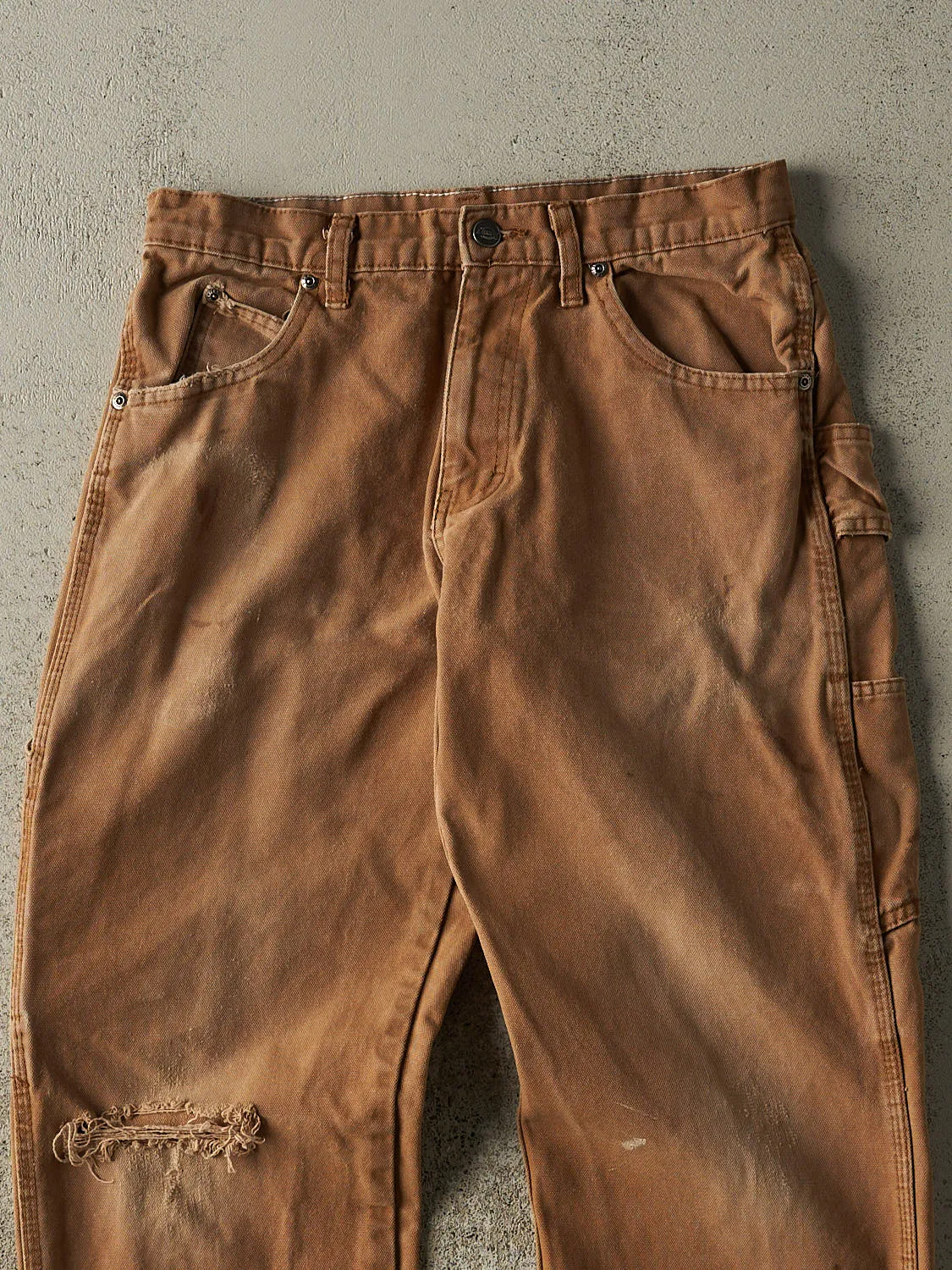 Vintage 90s Camel Dickies Carpenter Pants (29x29) sold by Rebalance Vintage product image thumbnail 3