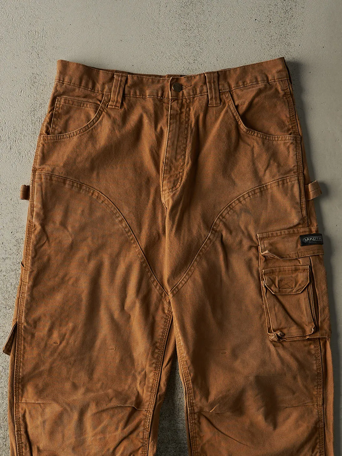 Vintage Y2K Camel Dakota Double Knee Carpenter Pants (32.5x32) sold by Rebalance Vintage product image thumbnail 3