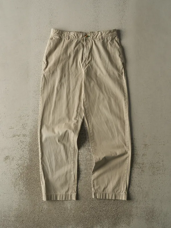 Vintage 90s Beige Tommy Hilfiger Chino Pants (31x31) sold by Rebalance Vintage