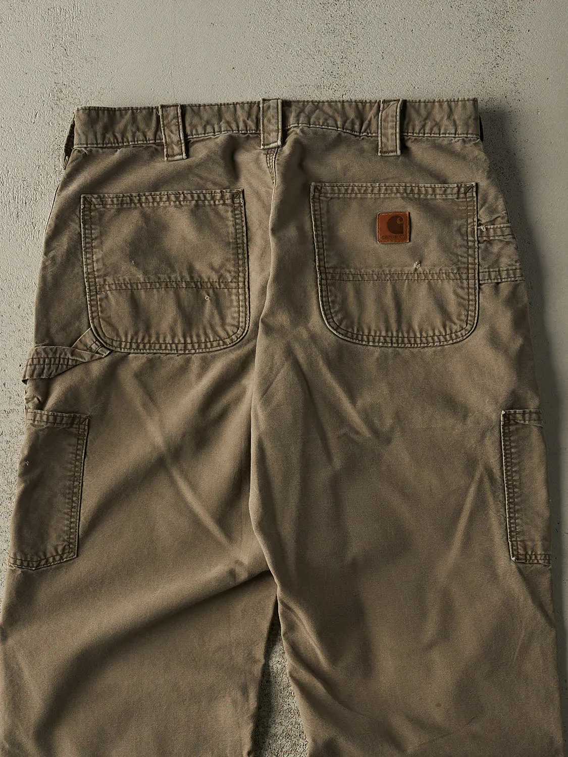Vintage Y2K Beige Carhartt Carpenter Pants (32x29) sold by Rebalance Vintage product image thumbnail 4