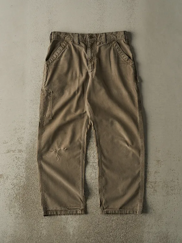 Vintage Y2K Beige Carhartt Carpenter Pants (32x29) sold by Rebalance Vintage