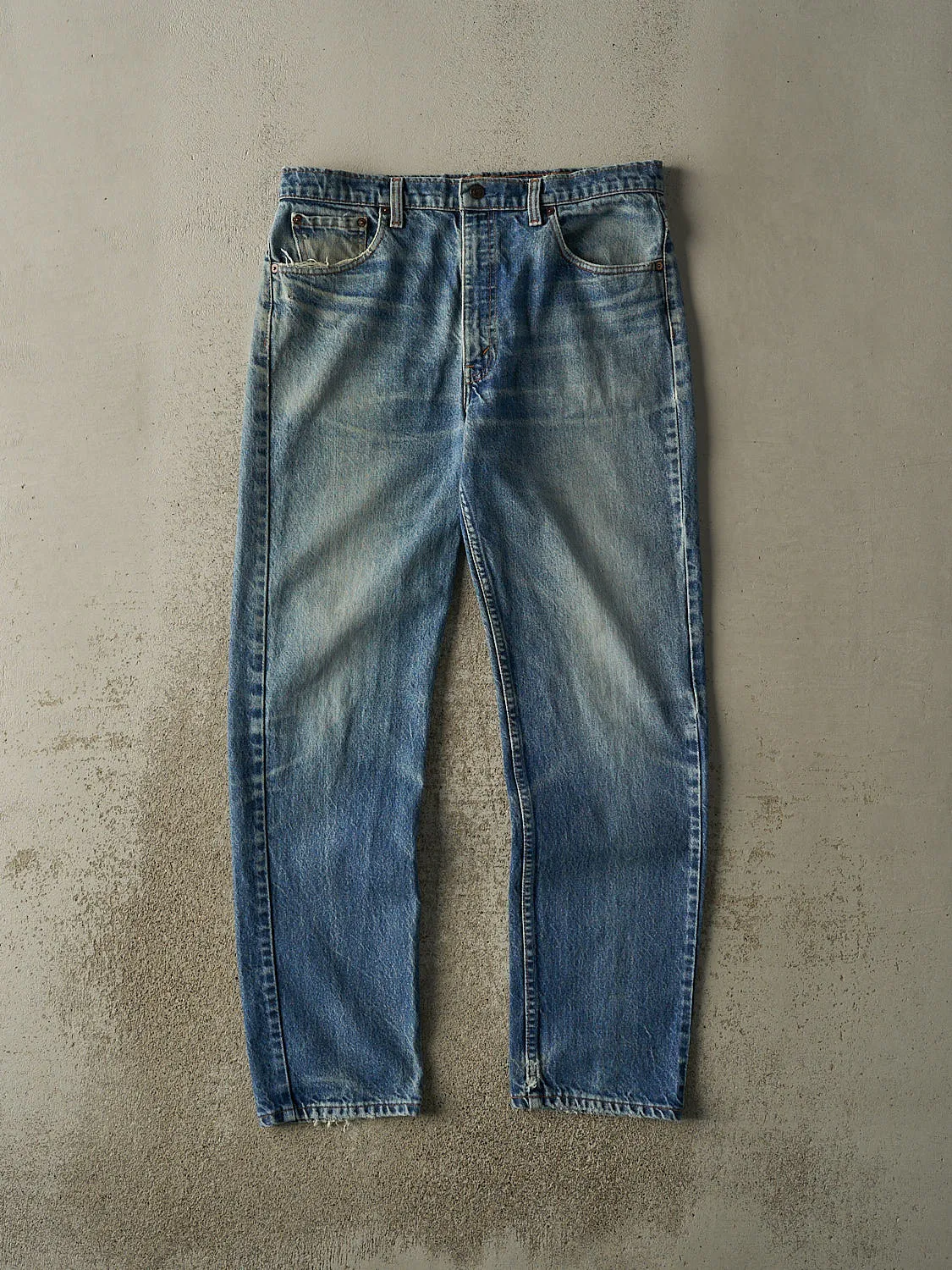 Vintage 80s Mid Wash Levi's Jeans (34x32) sold by Rebalance Vintage