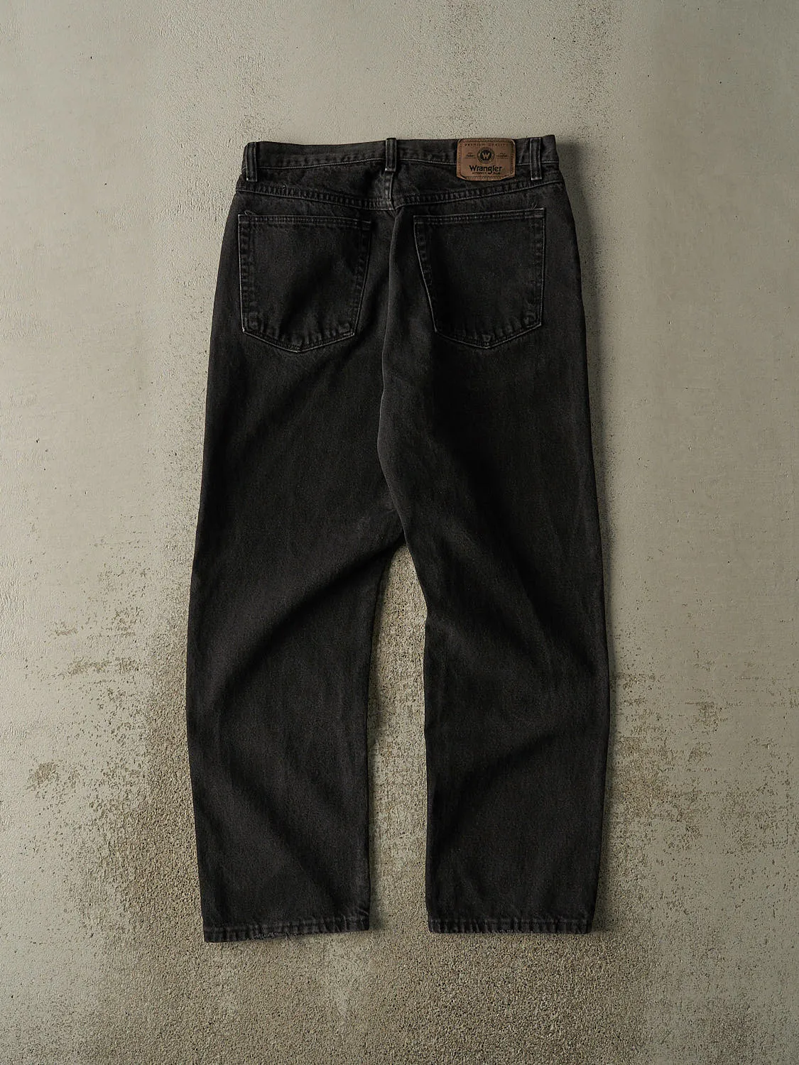 Vintage 90s Faded Black Wrangler Denim Pants (32x29.5) sold by Rebalance Vintage product image thumbnail 2