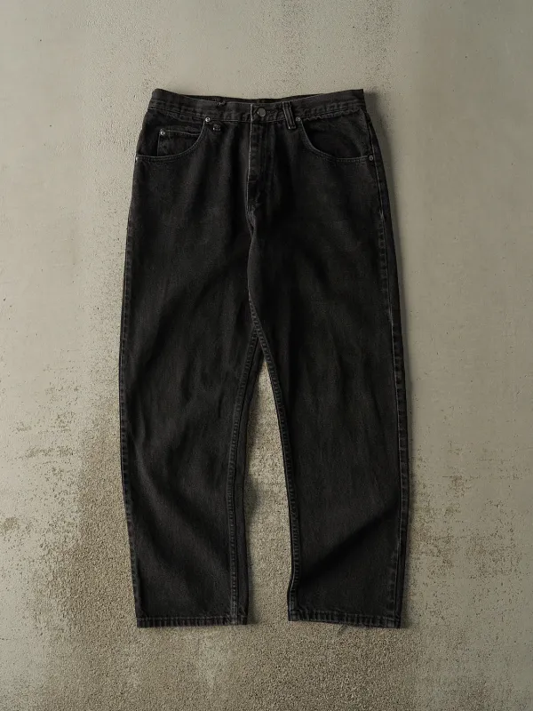 Vintage 90s Faded Black Wrangler Denim Pants (32x29.5) sold by Rebalance Vintage