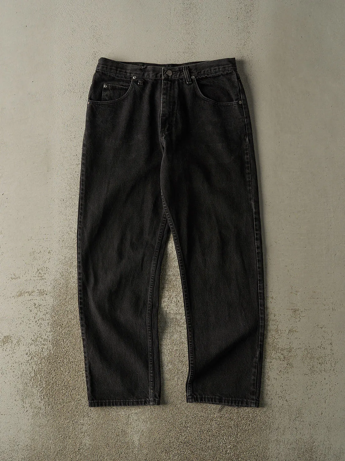 Vintage 90s Faded Black Wrangler Denim Pants (32x29.5) sold by Rebalance Vintage