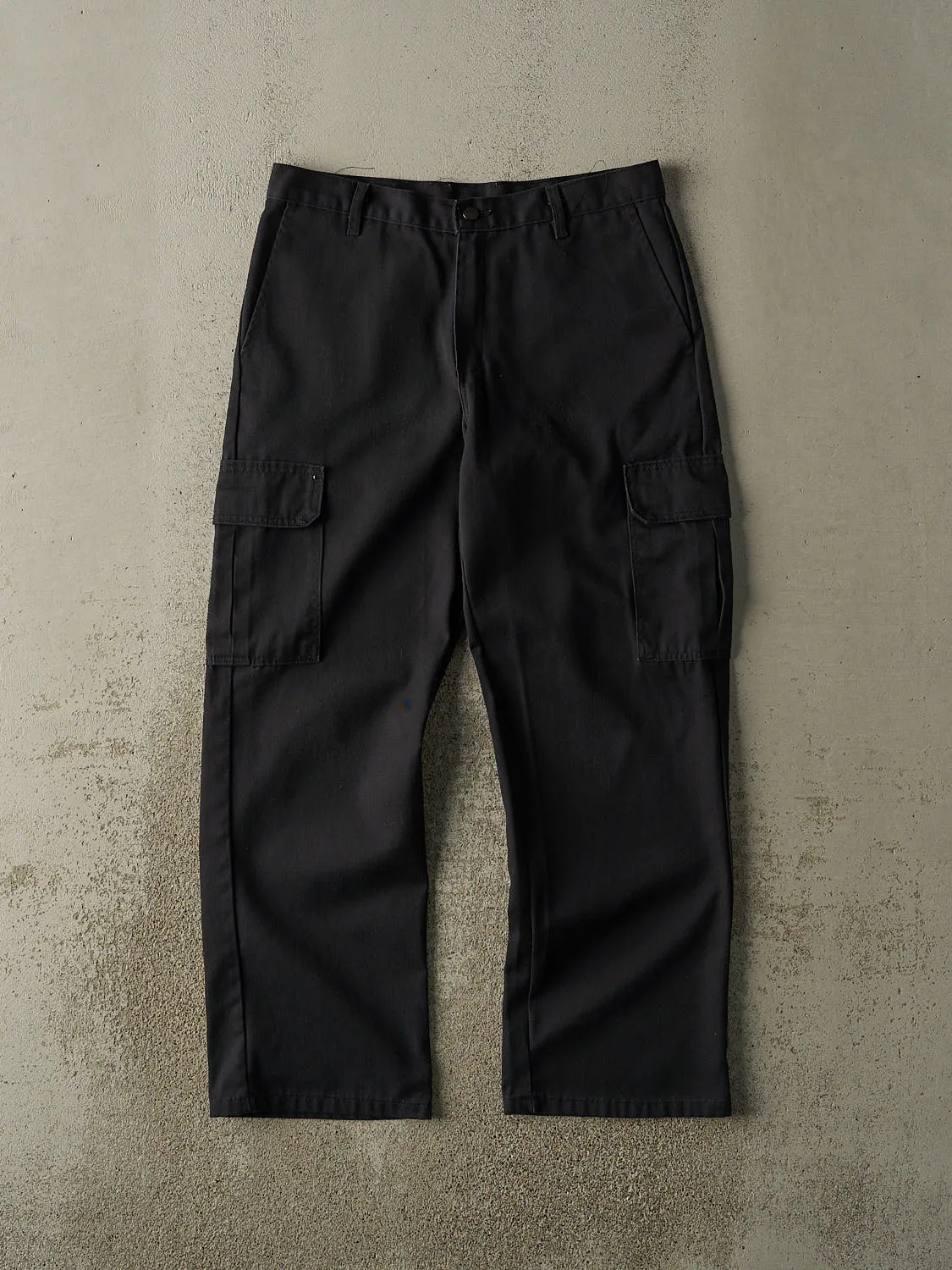 Vintage Y2K Black Dickies Cargo Work Pants (33x29.5) sold by Rebalance Vintage
