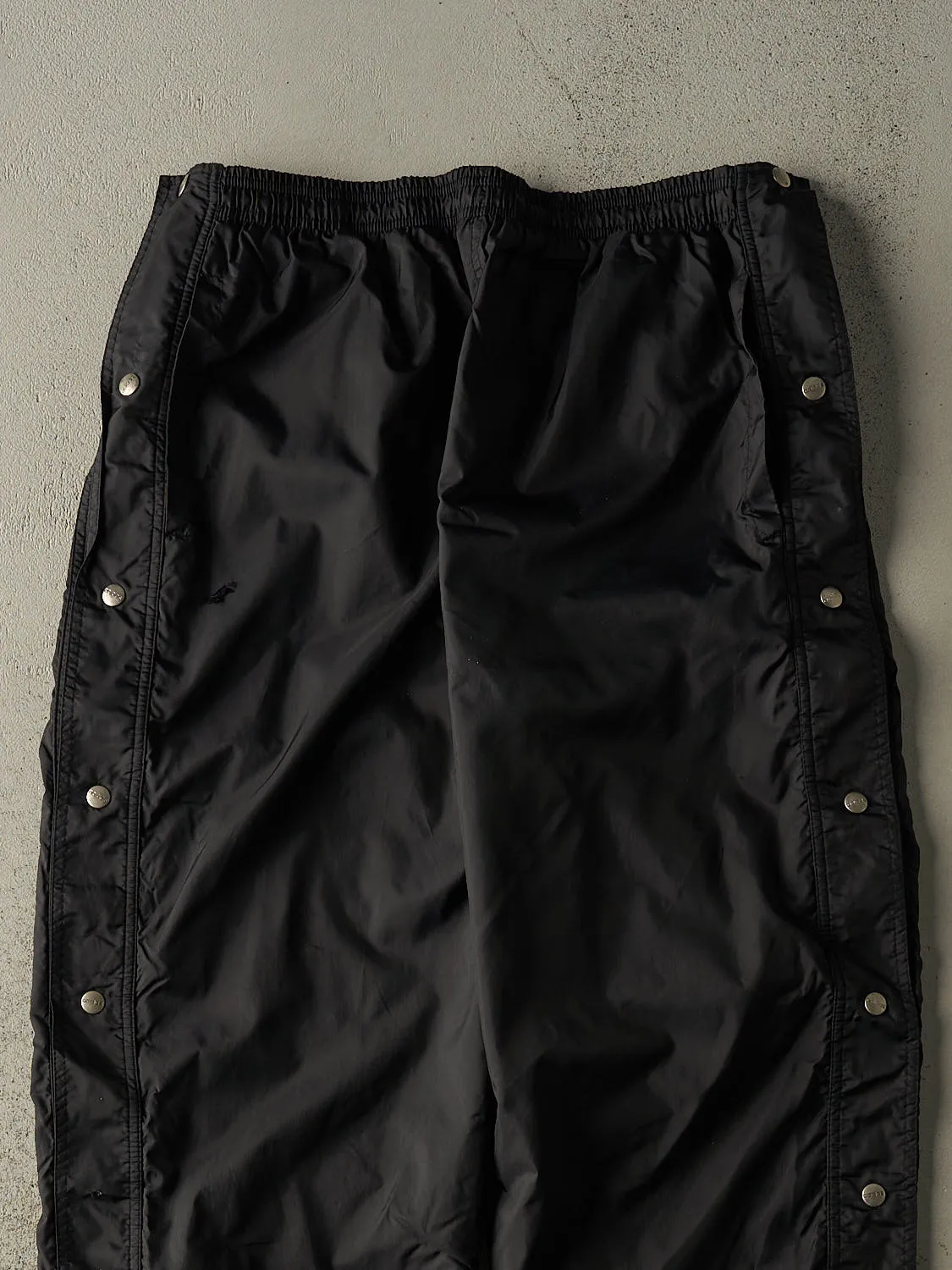 Vintage 90s Black Adidas Tear Away Track Pants (34x31) sold by Rebalance Vintage product image thumbnail 3