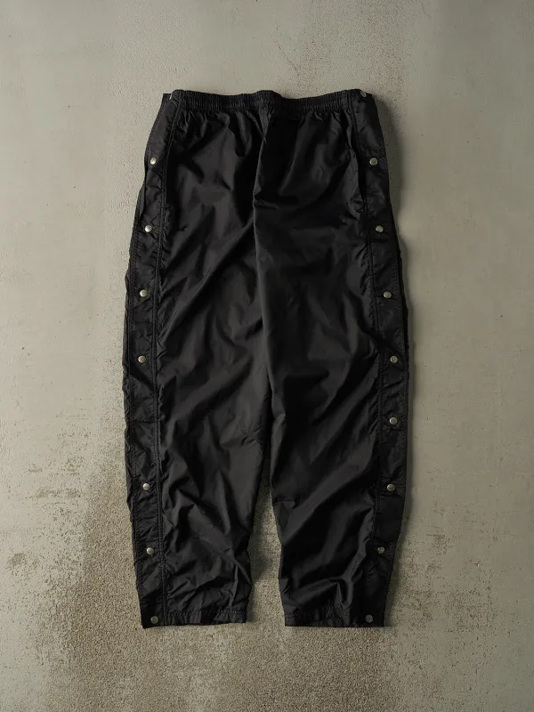 Vintage 90s Black Adidas Tear Away Track Pants (34x31) sold by Rebalance Vintage