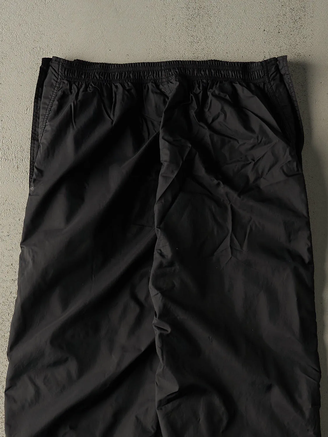 Vintage 90s Black Adidas Tear Away Track Pants (34x31) sold by Rebalance Vintage product image thumbnail 4