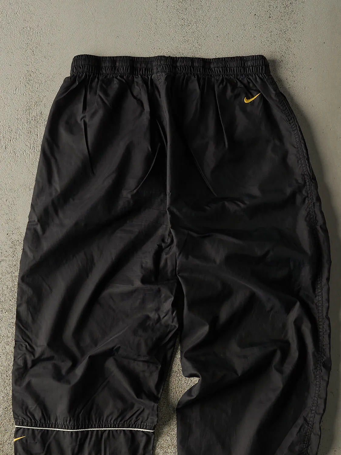 Vintage 90s Black Nike Embroidered Logo Track Pants (28x31) sold by Rebalance Vintage product image thumbnail 4