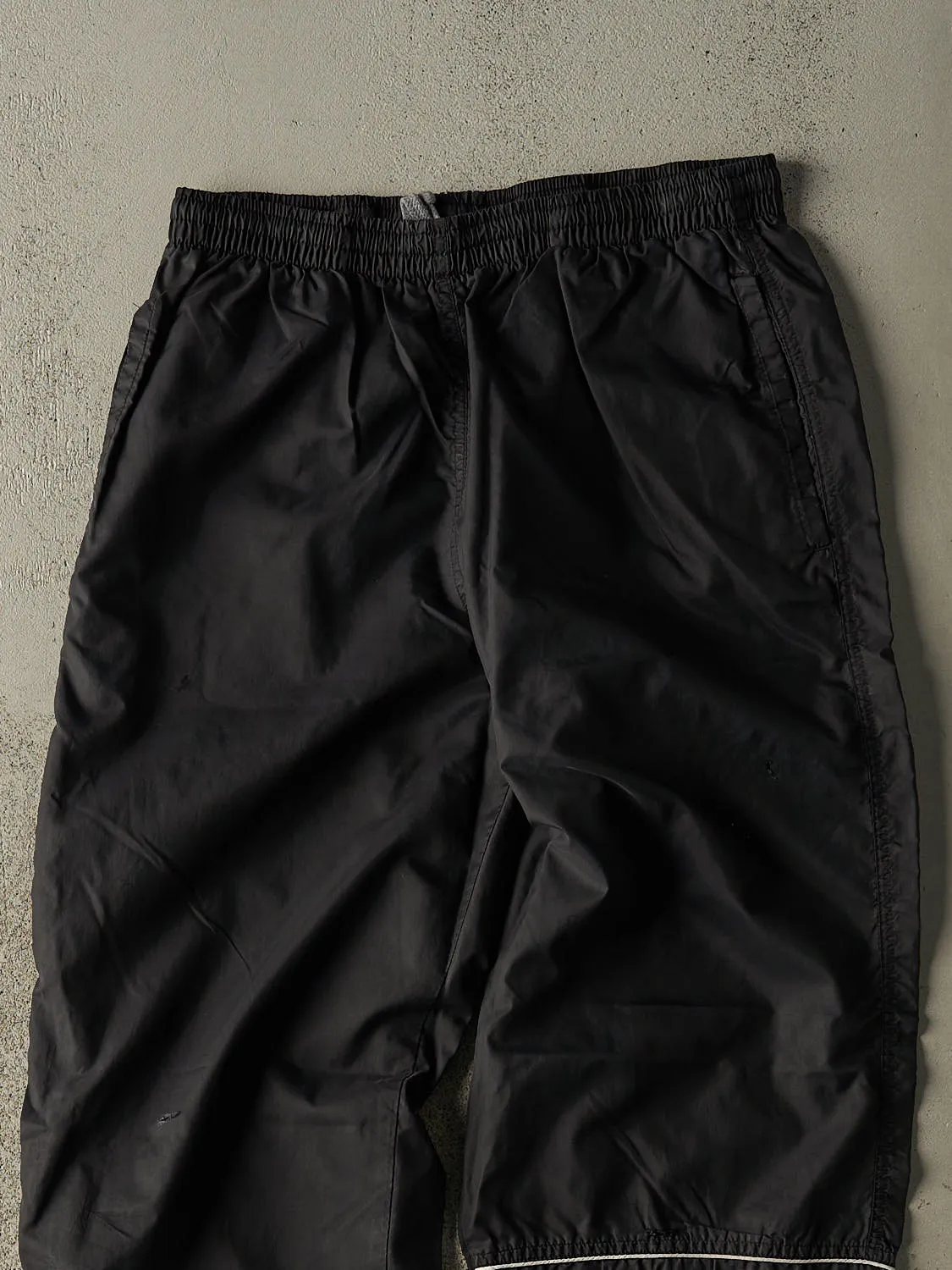 Vintage 90s Black Nike Embroidered Logo Track Pants (28x31) sold by Rebalance Vintage product image thumbnail 3