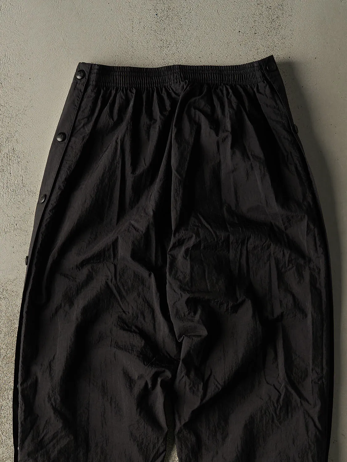 Vintage 90s Black Adidas Striped Tear Away Track Pants (26x29.5) sold by Rebalance Vintage product image thumbnail 4