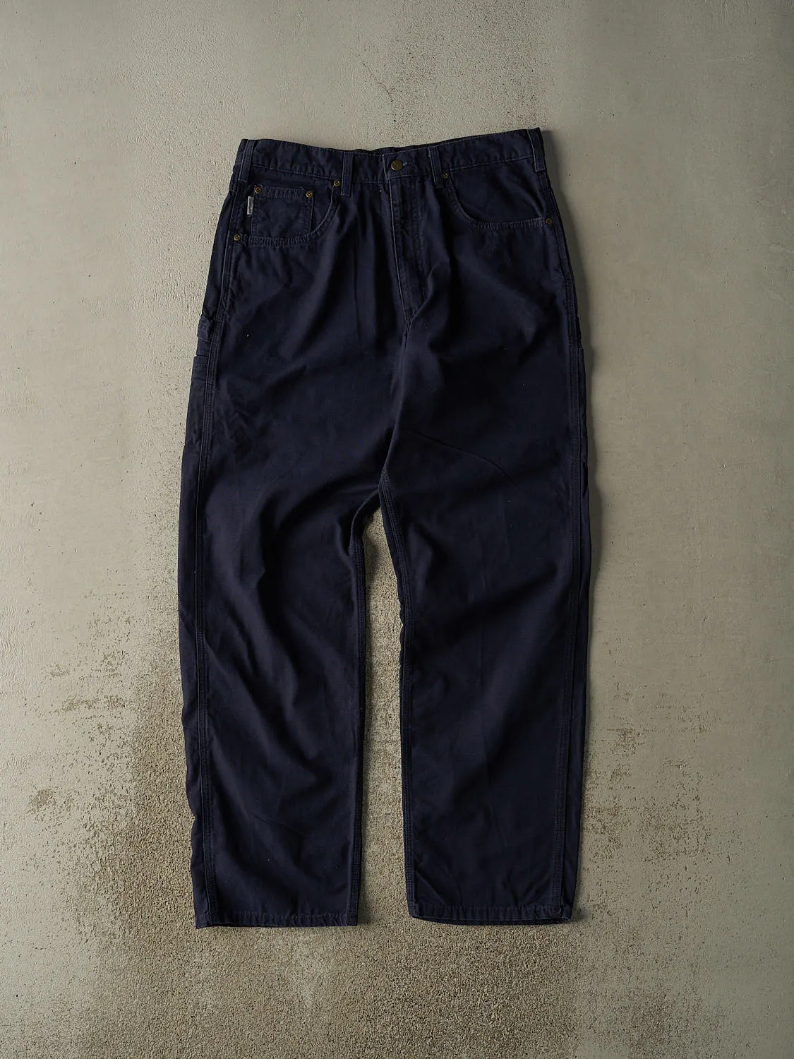 Vintage Y2K Navy Blue Carhartt Carpenter Pants (34x33) sold by Rebalance Vintage