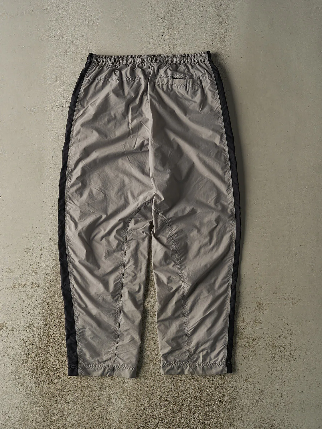 Vintage Y2K Grey Nike Striped Track Pants (32x31) sold by Rebalance Vintage product image thumbnail 2