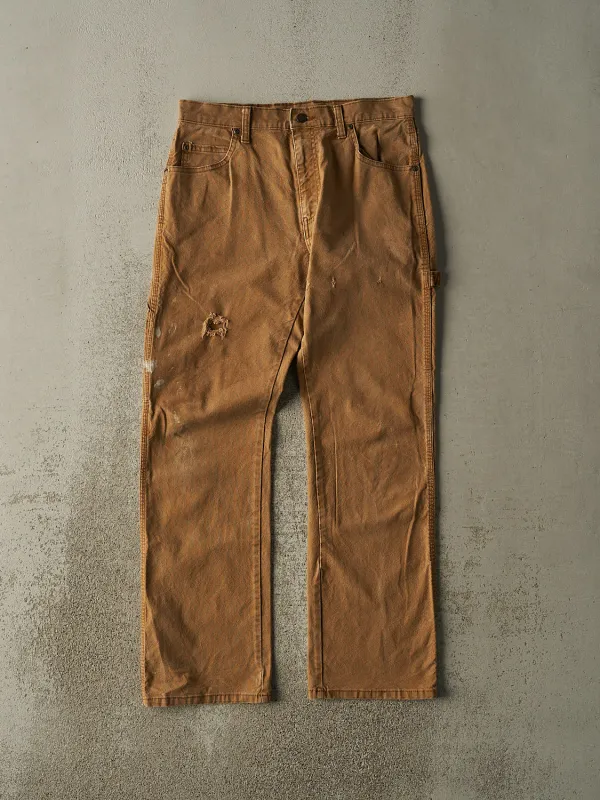 Vintage Y2K Camel Dickies Carpenter Pants (32x31.5) sold by Rebalance Vintage