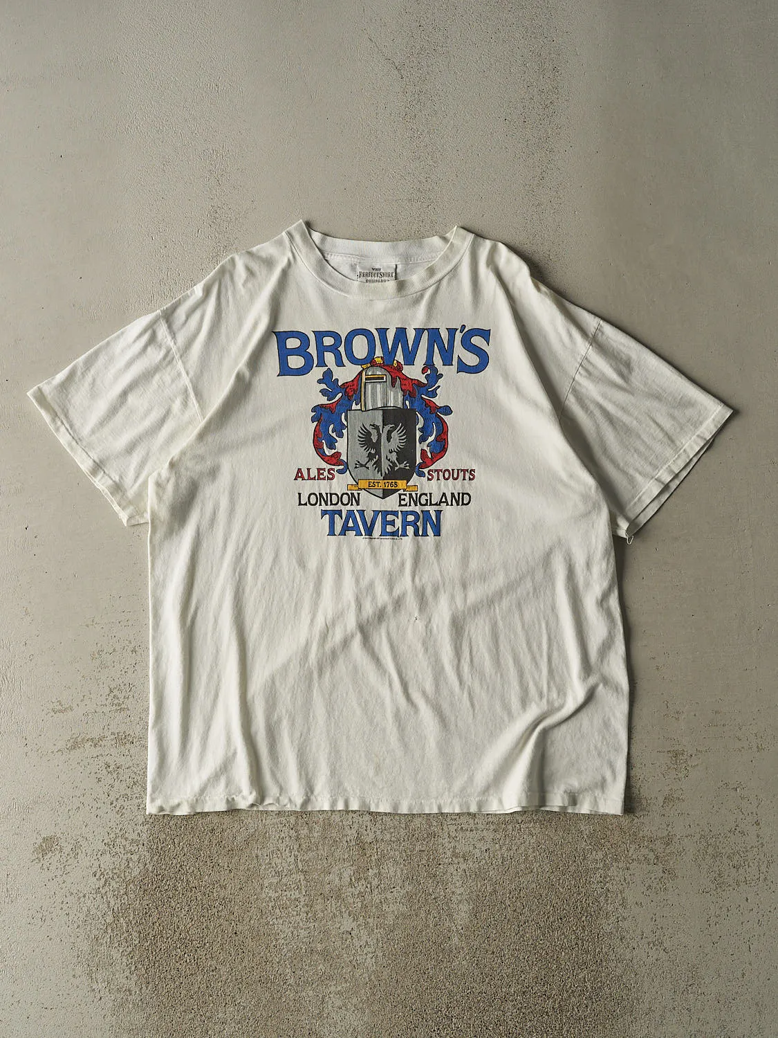 Vintage 92' White Browns Tee (XL/XXL) sold by Rebalance Vintage