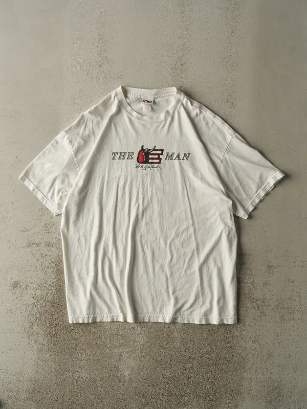 Vintage 90s White Dale Earnhardt Racing Tee (XL/XXL) sold by Rebalance Vintage