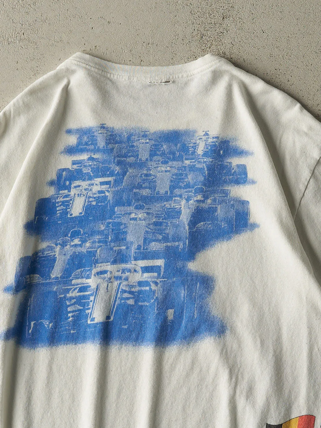 Vintage 91' White Las Vegas Prix Racing Tee (S/M) sold by Rebalance Vintage product image thumbnail 4