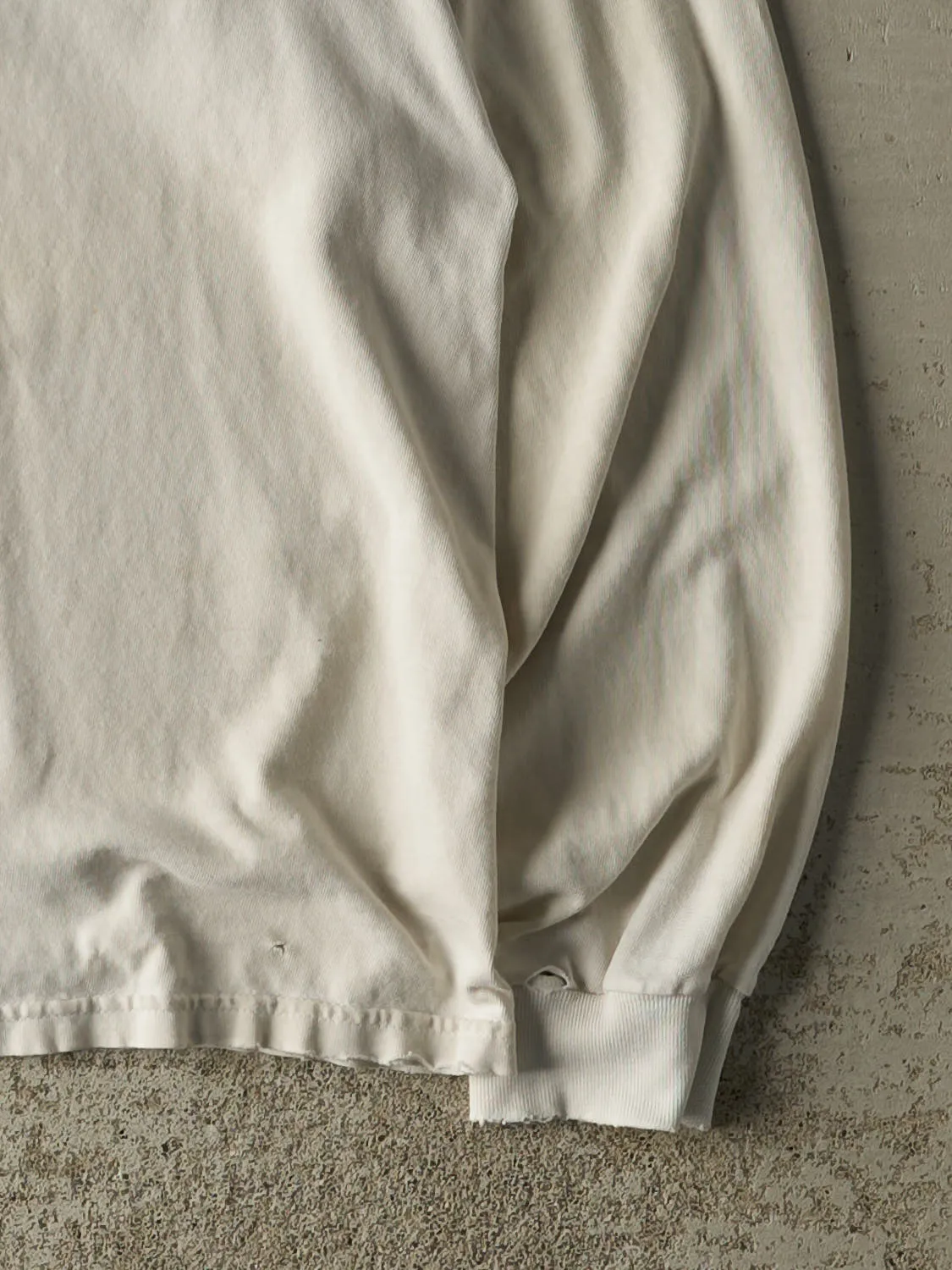 Vintage 90s White Ford Long Sleeve (M/L) sold by Rebalance Vintage product image thumbnail 4