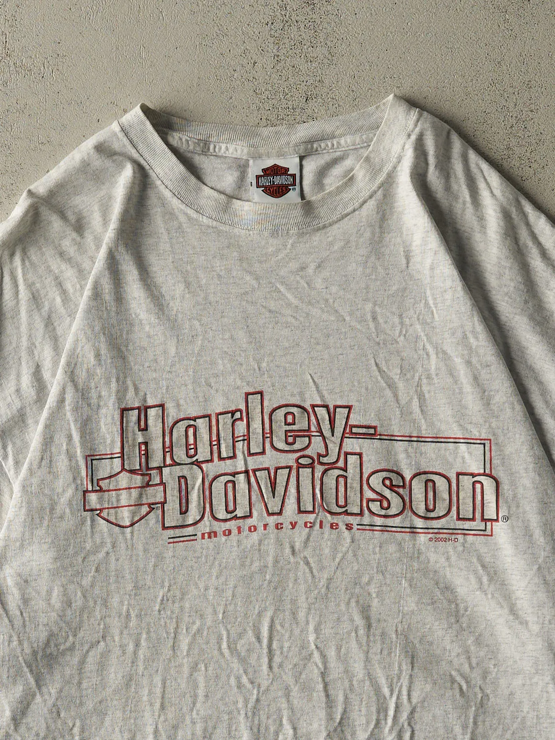 Vintage 02' Heather Grey Harley Davidson Kona Hawaii Tee (XXL) sold by Rebalance Vintage product image thumbnail 3