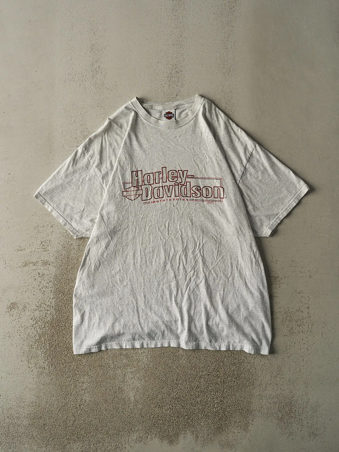 Vintage 02' Heather Grey Harley Davidson Kona Hawaii Tee (XXL) sold by Rebalance Vintage