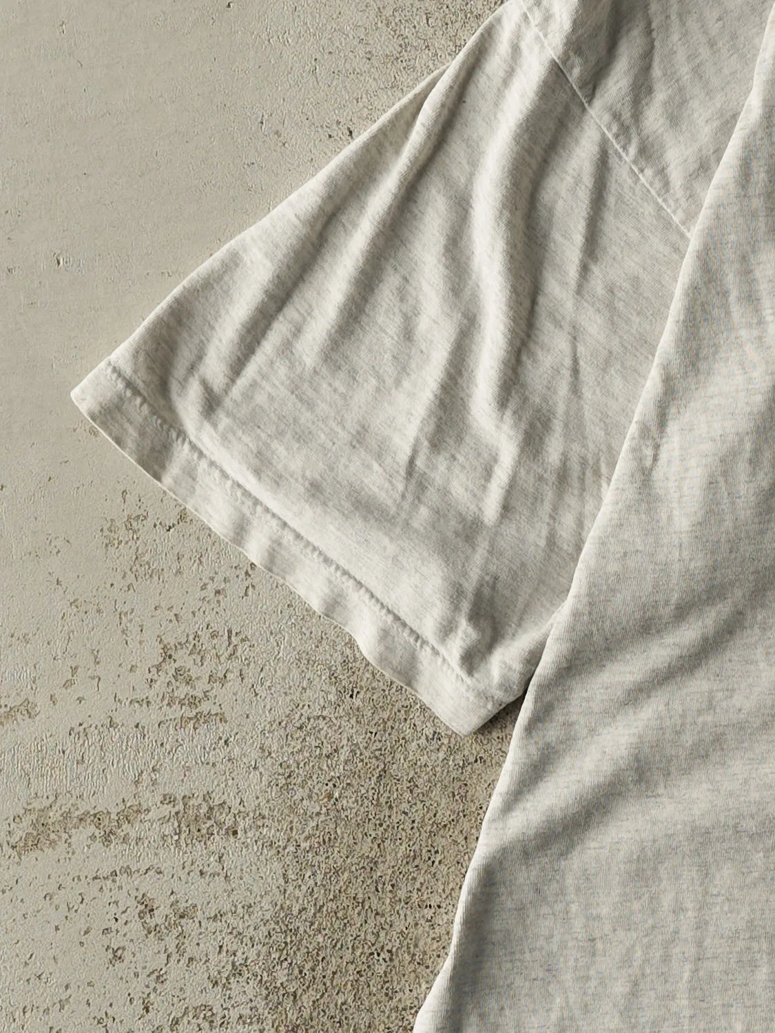 Vintage 90s Heather Grey Chaps Ralph Lauren Tee (L/XL) sold by Rebalance Vintage product image thumbnail 3