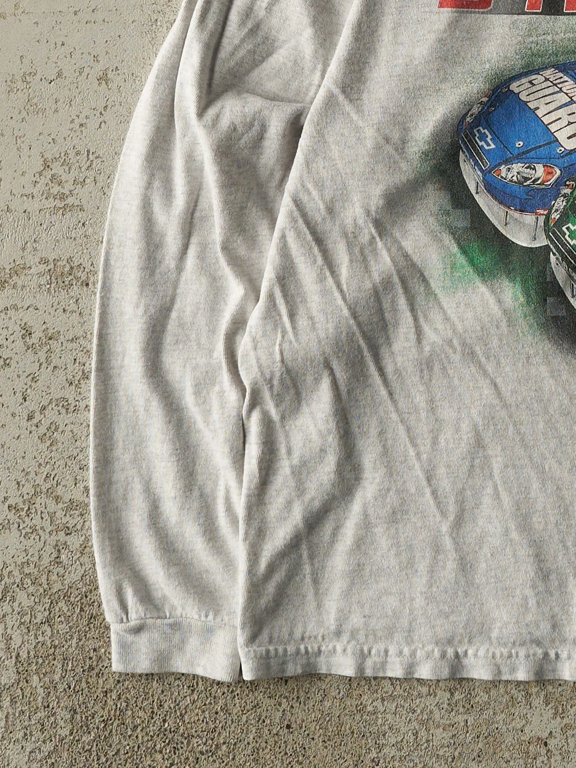 Vintage 06' Heather Grey Dale Earnhardt Jr. Nascar Racing Long Sleeve (L) sold by Rebalance Vintage product image thumbnail 3